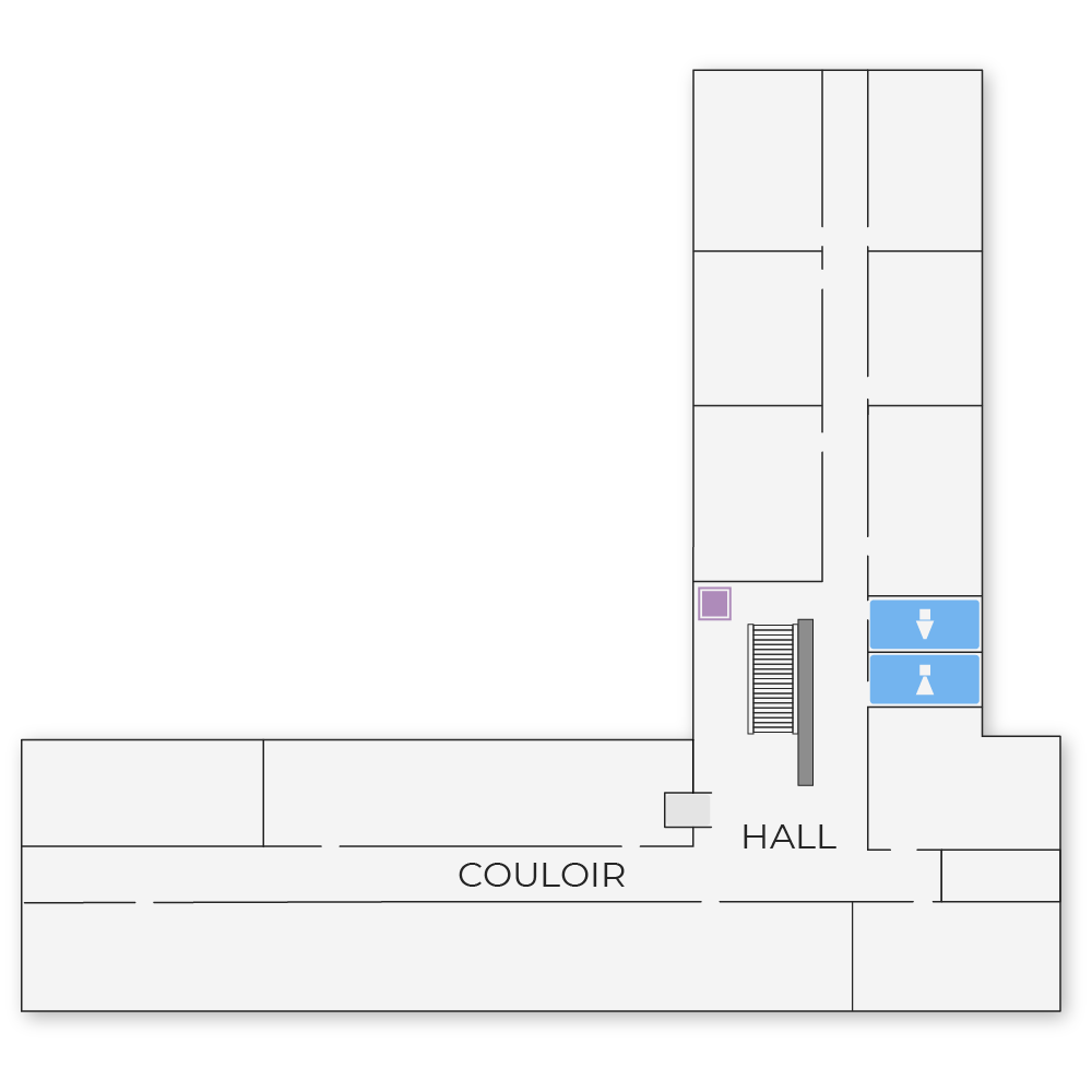 CEPV - Plan deuxième étage