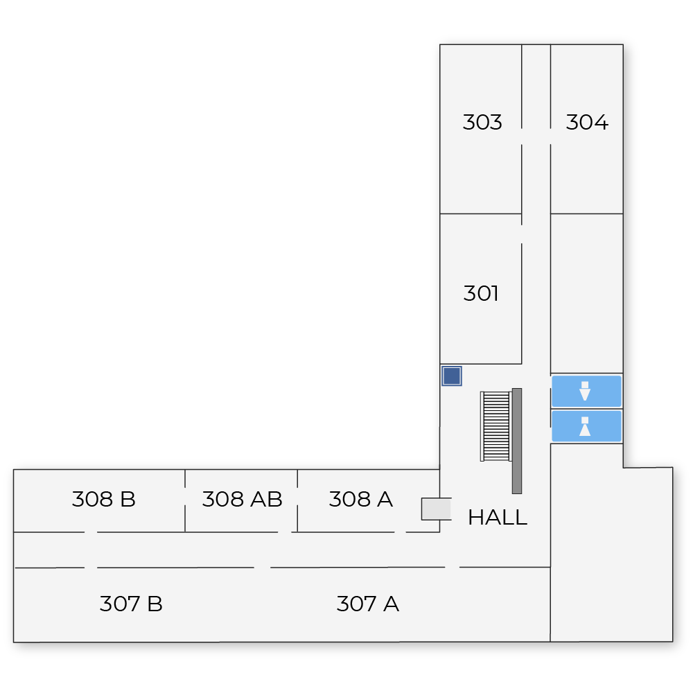 CEPV - Plan troisième étage